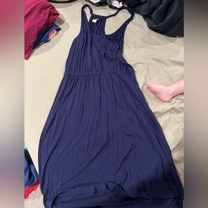 blue old navy dress